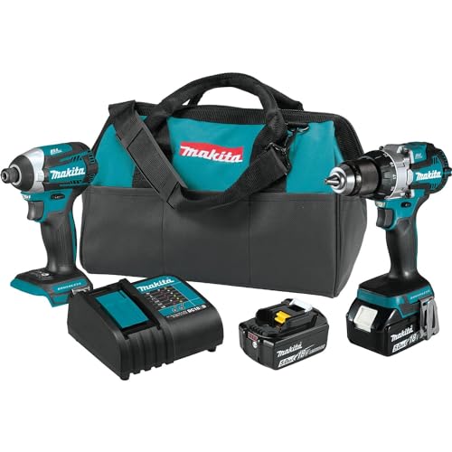 Makita XT296ST 2-piece combo kit, brushless, 5.0 Ah