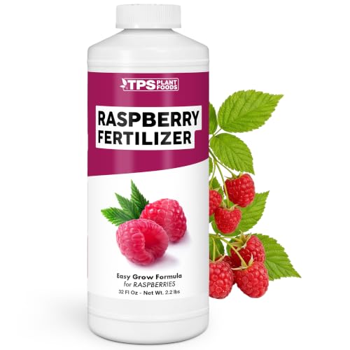Raspberry Fertilizer, Liquid Plant Food for Bigger Berries, Better, 32 oz