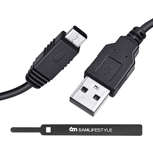 Wii U Ladekabel - 6amLifestyle 3M Extra Langes USB-Ladekabel öadekabel für Nintendo Wii U Gamepad Controller Cover