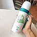 XYAN 500 / 350ml Thermos Flask Dinozaur Bullet Liny Wzór Termos Ze Stali Nierdzewnej Butelki Wody Przenośne termosy (Capacity : 350ml, Color : HA382 white 1)