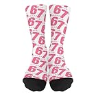 67 Socks Meme Six Seven Ice Cream Drip 6 7 Design Funny Sock Gifts For Teens Boys Girls Kids 7-12 Years