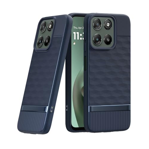Image of Shockproof Case Compatible with Motorola Moto G67 Power 5G / G57 Power 5G | Full Camera Protection | TPU Flexible Back Cover for Motorola Moto G67 Power 5G / G57 Power 5G (Steel Blue)