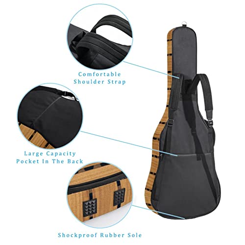Sac De Guitare Étui De Guitare Guitare Acoustique Dans Un Style Branché Étanche Sac À Dos Pour Guitare Acoustique… - Les Beatles, Paul McCartney, John Lennon, RIngo Starr, George Harrison Sac De Guitare Étui De Guitare Guitare Acoustique Dans Un Style Branché Étanche Sac À Dos Pour Guitare Acoustique… – Image 4