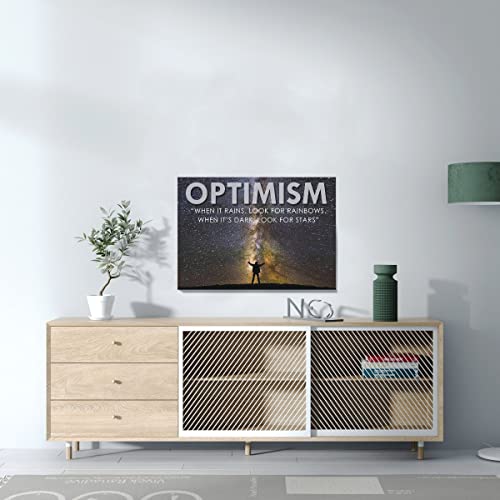 Tableau Décoratif Toile Imprimée Motivation 56x40 cm - 3