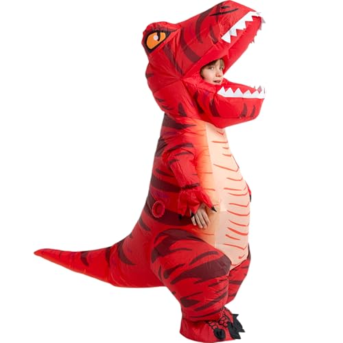 Blow Up Trex Costume,Inflatable Costumes for Kids,Inflatable Dinosaur Costume,Halloween Costumes for Boys Girls