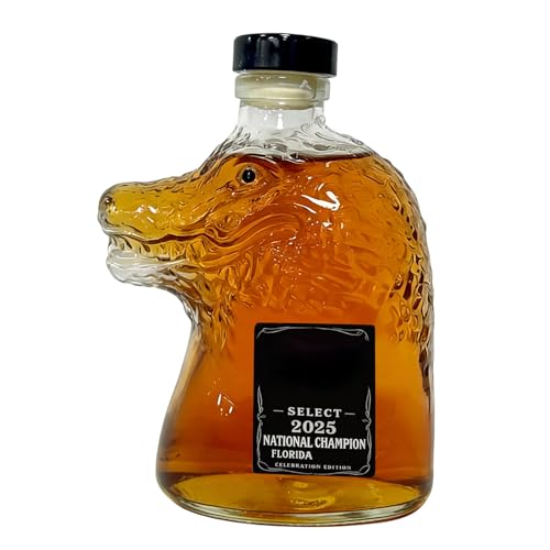 Botella de vidrio transparente para licor, cóctel, agua y bebidas del bar