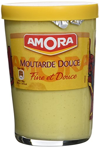 AMORA Moutarde Douce Verre TV 190 g