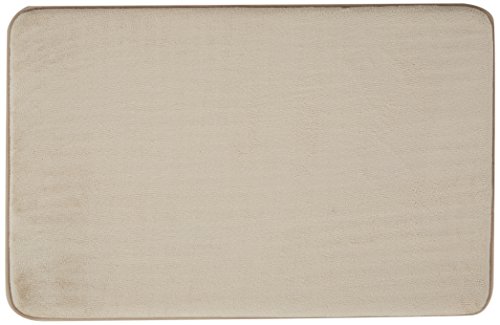 AmazonBasics Memory Foam Bathmat - 46 x 71 cm, Beige