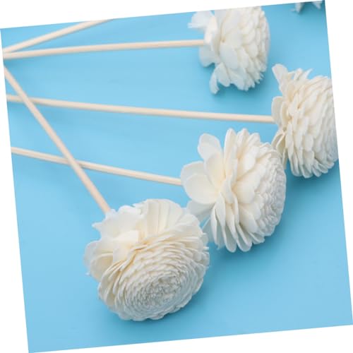 Palitos de Ratán con Flores 10 piezas para Difusor de Aroma miniatura 3