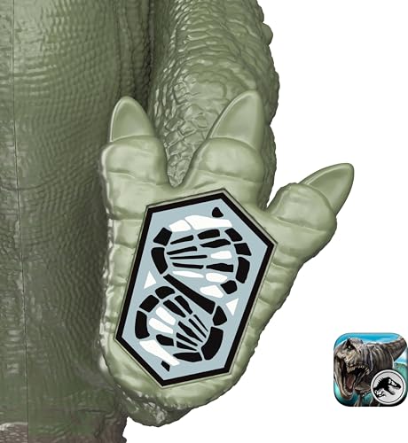 Image of Mattel Jurassic World Pack with Vehicle, Human & Dinosaur Action Figure, Capture Claw ATV Pack, Catch & Launch Storytelling Features