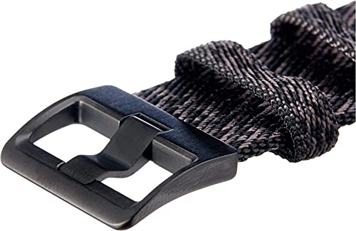 Image of Garmin QuickFit 22 Watch Band - Heathered Black Nylon