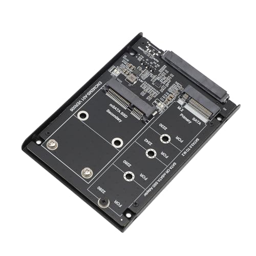 Yunseity Caja externa para SSD M.2 NGFF Key B MSATA miniatura 2