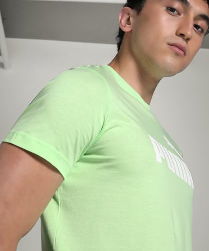Image of Puma Men Cotton Solid Regular Fit Tees