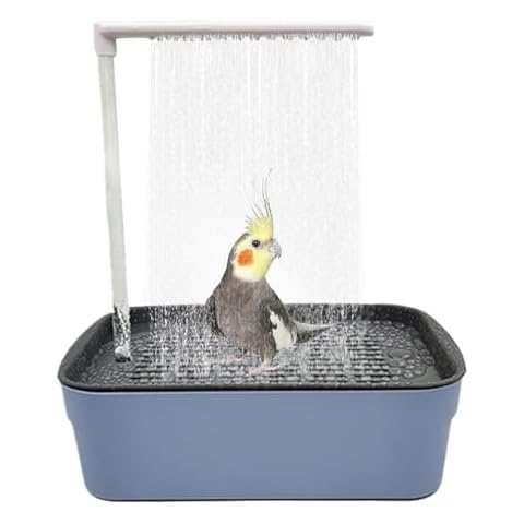 YRTUOP Automatic Bird Bath for Parrots Cover