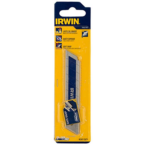 Irwin Blue Blades Bi-Metall Abbrechklinge 18 mm 5 Stück, Splitterfrei, 10507102