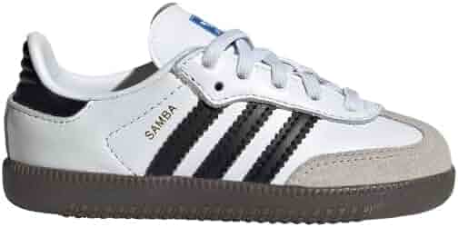 Amazon.com | adidas Baby FTWWHT/CBLACK Unisex Samba OG EL I