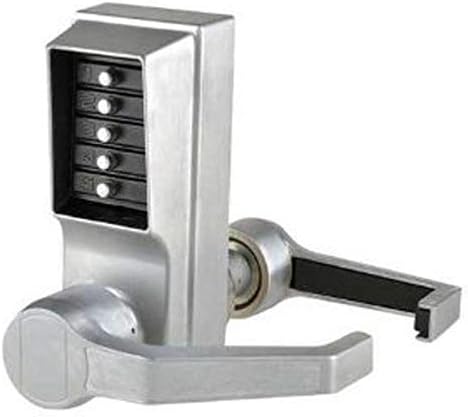 Kaba LR1011-26D-41 Cylindrical Push Button Lever Nko Rh Us26D