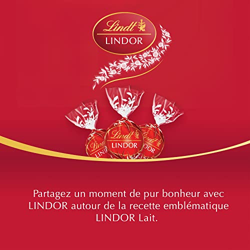 Lindt Cornet LINDOR au Lait Cœur Fondant - vue 7