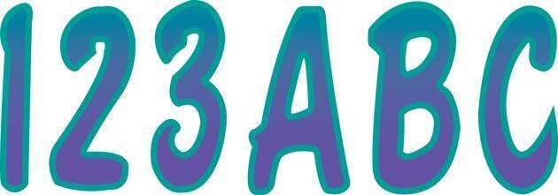 ATV&UTV Replace Parts & Accessories for Hardline Series 200 Registration Kit Gradation Purple for Teal Mod-BBM45-FV7794