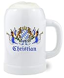 Füllmenge: 0,5 Liter - Da passt einiges rein. Vom goldgelben Gerstensaft oder süffigen Craft Bier. Genieße dein Getränk in deinem eigenen Bierkrug.