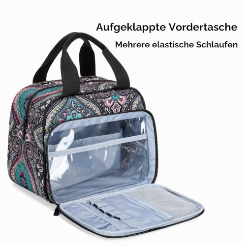 LoDrid Kleine Stricktasche mit 2 Ösen für verwicklungsfreies Stricken – Bild 3