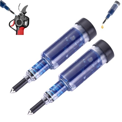 Pompe à Graisse pour Guide de Tronçonneuse | Graisseur de Guide pour Tronçonneuse | Graisse Haute Température pour Pignon et Chaîne de Tronçonneuse | Huile pour Tronçonneuse Chaîne | Graisseur Pompe à