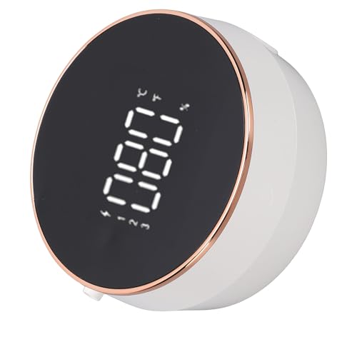 ASHATA Dispensador de Jabón Líquido para Montaje en Pared, Dispensador Automático de Jabón de Manos, 2500 MAh, Funciona con Pilas, 260 Ml, para Oficinas, Hogar, Cocina, Baño, Hotel, (White)