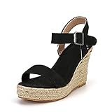 ☆ MEDIDAS DE APROXIMACIÓN: Cuña 10,5 cm ≈ 4,3 ", Plataforma 3cm ≈ 1,18"