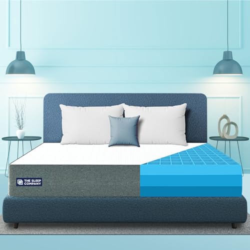 The Sleep Company Smartgrid Luxe 8 Inch King Size Casual Soft Mat...