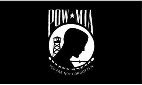 4'x6' POW-MIA Outdoor Flag, Double Faced