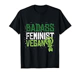 Badass Feminist Vegan T-Shirt