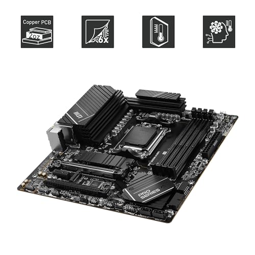 Image of MSI PRO B650M-A WiFi Motherboard AMD B650 Socket AM5 Micro ATX