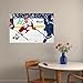 Glitter Glo Martin Necas Action Shot Inspirational Hockey Art Poster 12x16 Poster