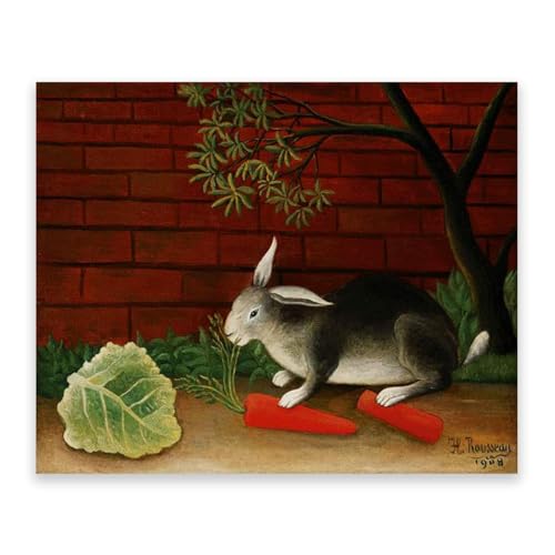 Toile Henri Rousseau 85x70 cm : habillez vos murs vides avec une peinture célèbre
