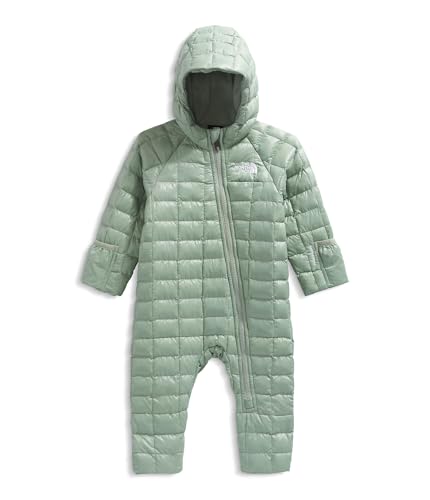 THE NORTH FACE Baby Thermoball One-piece | Recycled Synthetic Insulated Snowsuit With Hood & Mittens, Microfleece Lining2