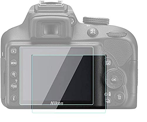 FND Tempered Glass for Nikon D5 9H Premium Tempered Glass, HD Crystal Clear & high Transparency, Bubble Free,Self-Adhesive