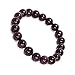 Natural AAA Sugilite Stretch Bracelet | 7-7.5” Length Sugilite Gemstone Bracelet | Unisex Bracelet | 10mm Round Shape Beads| Men Beaded Bracelet