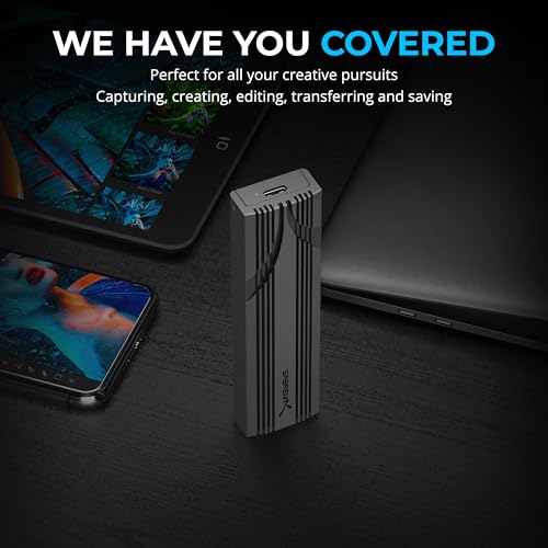 Sabrent EC-PNVO USB-C NVMe M.2 SSD Enclosure