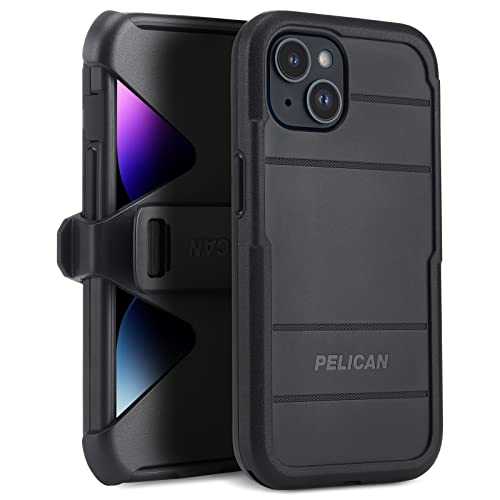 Pelican Protector Series Custodia Per IPhone 14 Pro 6.1'' – Magnetica, Antigraffio, Protezione Militare Cadute 4,6m, Materiali Riciclati