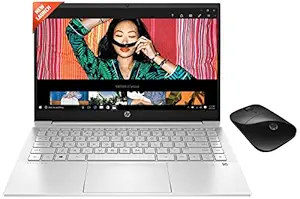 HP Pavilion 14,11th Gen Intel Core i5 16GB RAM/512GB SSD 14 inch(35.6 cm),FHD IPS Anti-Glare Display/Intel Iris Xe Graphics, 14-dv1001TU & Z3700 Wireless Mouse (Black)