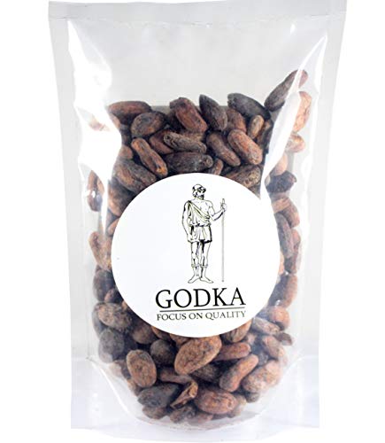 Image of Godka Sun Dried Cocoa Beans /Pure & Natural Fermented Whole Coco Bean,400 g