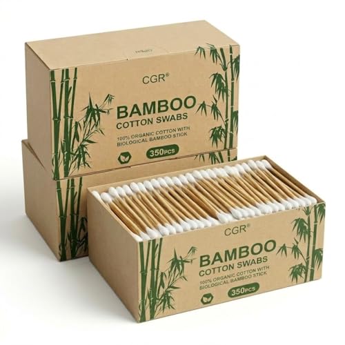 CGR Organic Cotton Swabs Travel Pack (1050pcs)