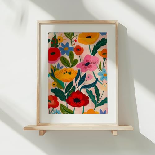 Image of COLOSSAL ART HOUSE Abstract Art Poster Framed Large Wall Painting for Living Room, Bedroom & Office Wall Decoration Frame decor (13x17 Inch Frame with Poster)