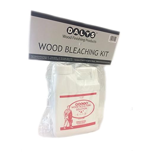 Daly's Wood Bleach Kit - Part A and B