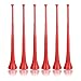 Vuvuzela - South African Style Collapsible Horn, Red (Pack of 6)