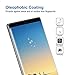 Glass Screen Protector for Samsung Galaxy Note 8,6.3 Inch,1 Pack,Curved Tempered Glass,Easy Installation Tray,Black