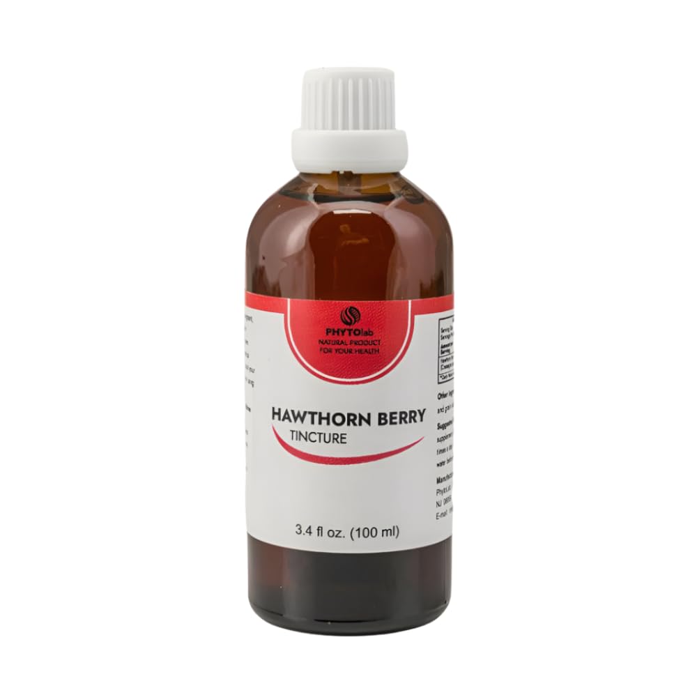 PhytoLab Hawthorn Tincture 3.4 fl oz (100 ml)
