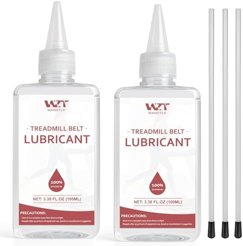 GDDP Treadmill Lubricant 200ml, Resistant and Stable Reduce Friction Treadmill Oil Belt Lubricant, Suitable for All Kinds of Treadmills(with 3pcs Tubes)
