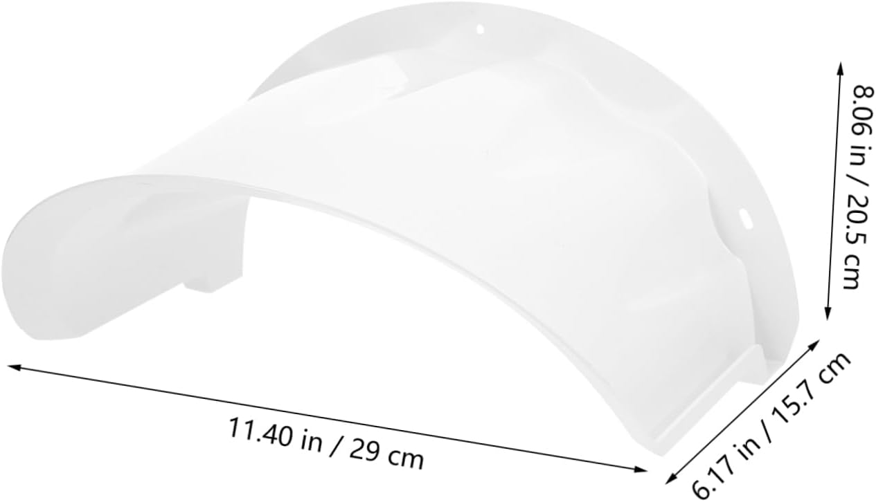 Security Camera Rain Cover Outdoor Camera Protective Shield Roof for Outdoor Camera Versatile Design for Outdoor Security