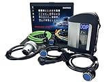 YP YuanPei MB Star C4 Plus DOIP Diagnostic Scanner with Xentry DAS EPC Software for Mercedes-Benz Cars, Trucks, and Commercial Vehicles (Truck v2026.02, CF54 Laptop)